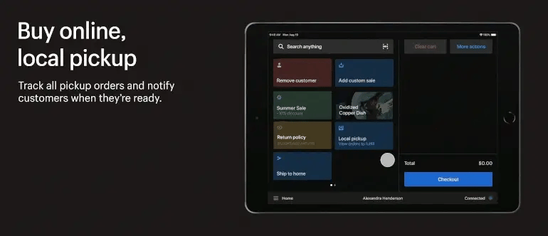 Shopify-POS-local-pickup