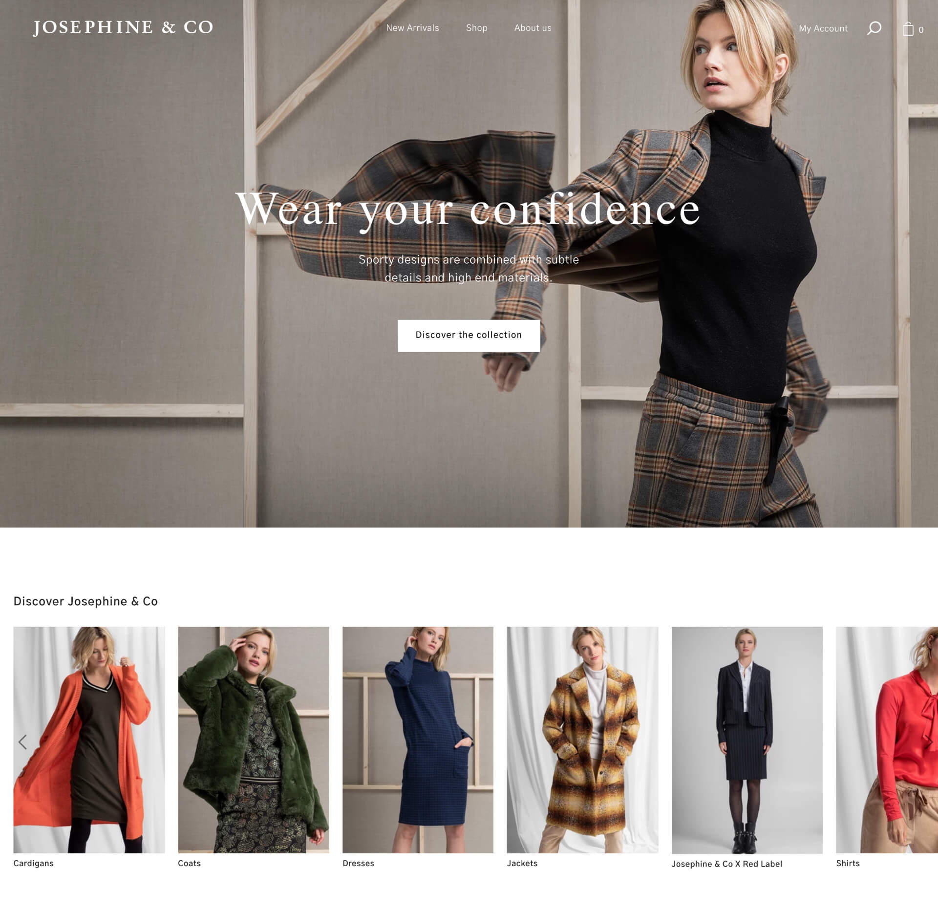 Case: Josephine & Co op Shopify